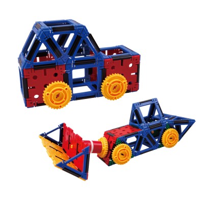 Klikko Vehicles: Educational Building Toy with Activities to Learn Math Building Sets